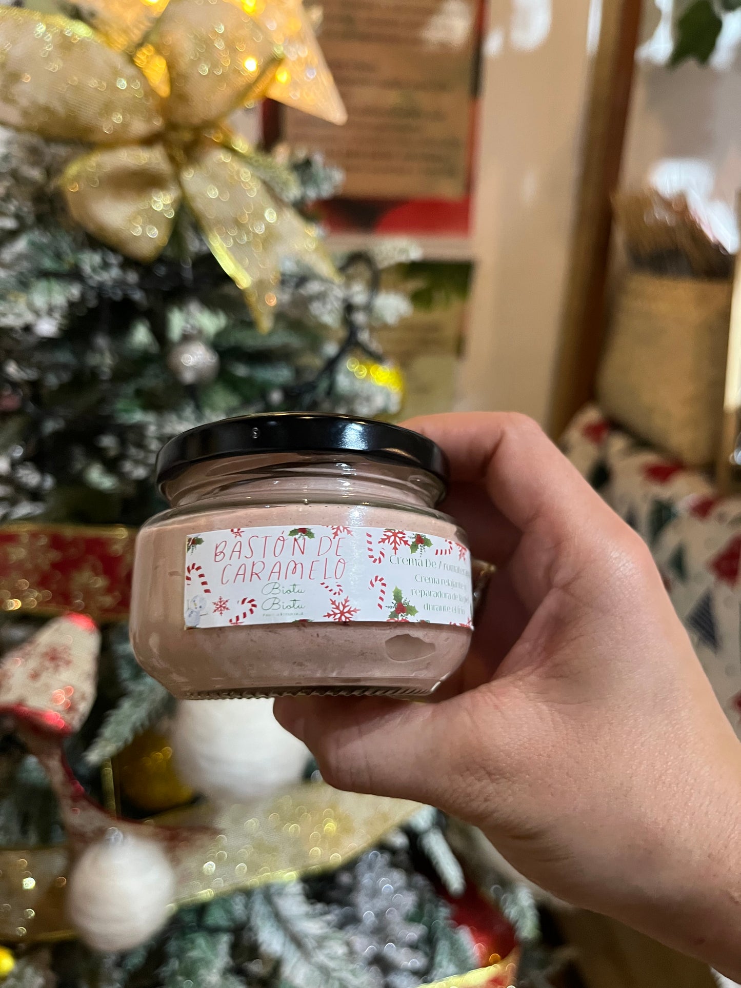 Mantequilla Corporal Bastón De Caramelo