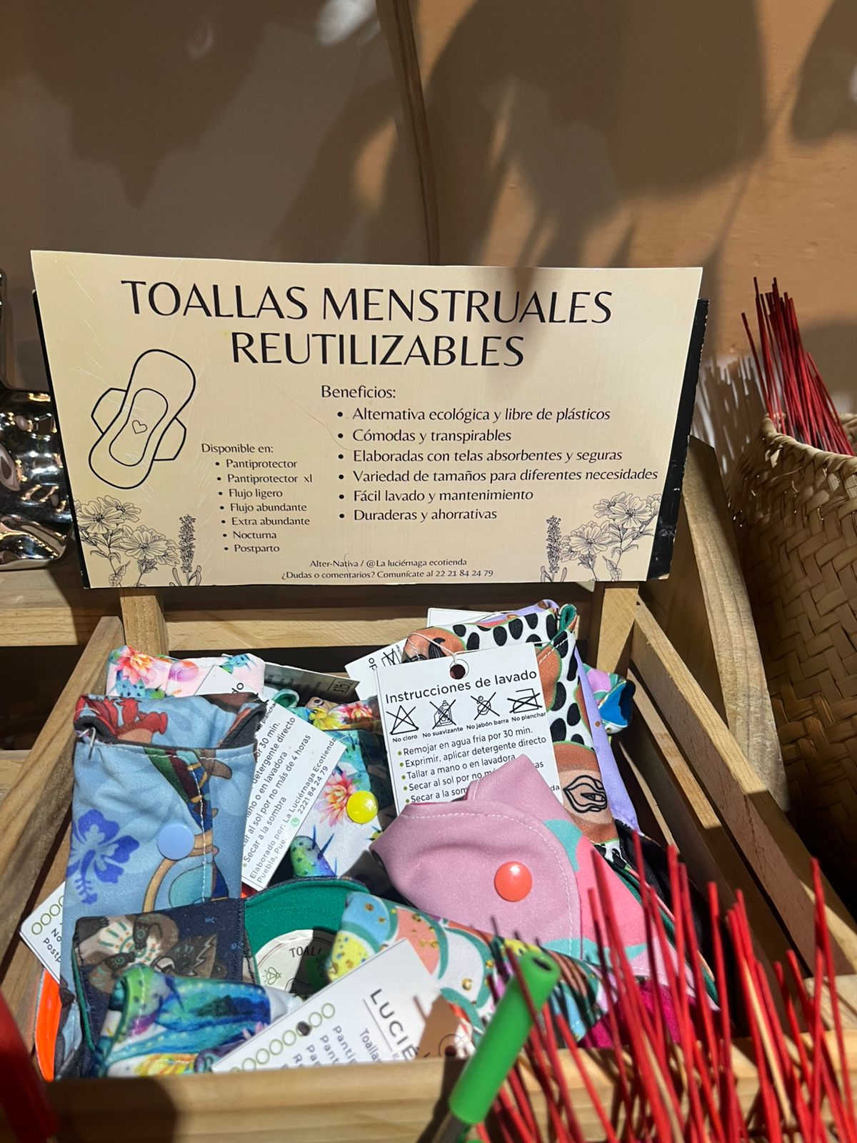 Toallas Reutilizables Menstruales