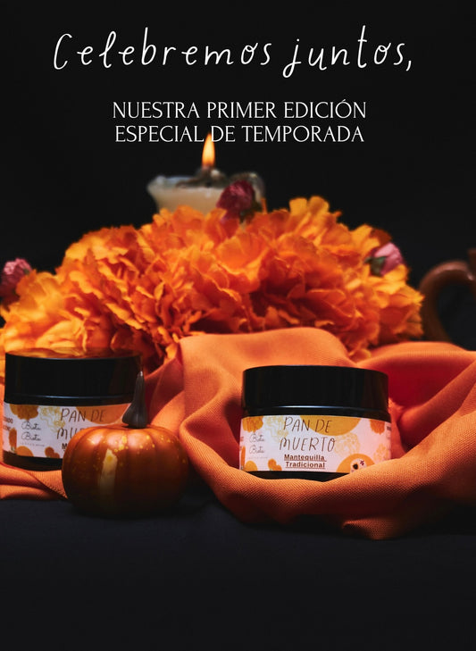 Mantequilla Corporal Tradicional Pan De Muerto
