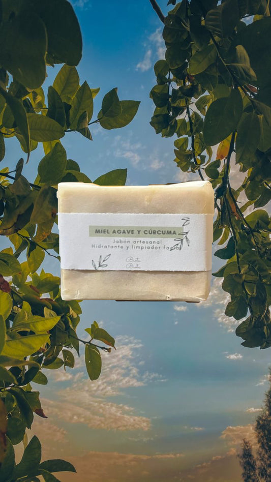 Jabón Cúrcuma Y Miel Agave