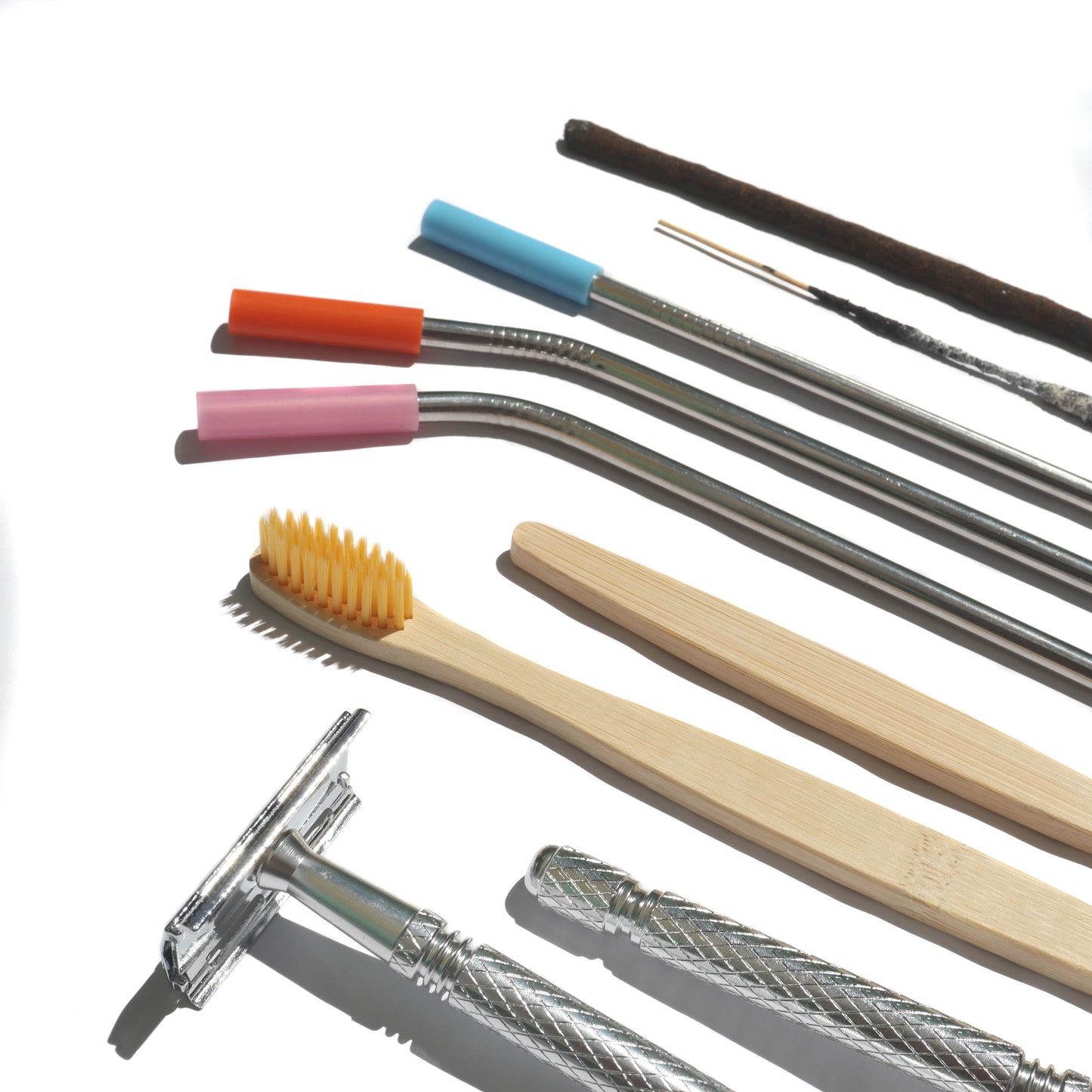 Popotes De Acero Y Limpia Popotes