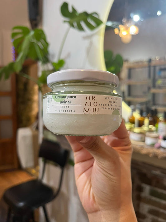 Crema Para Peinar De Coco